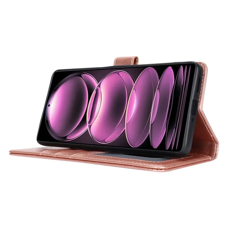 For Xiaomi Redmi Note 12 Pro 5G / Redmi Note 12 Pro Speed 5G /  Poco X5 Pro 5G Cover R61 Texture Leather Stand Case
