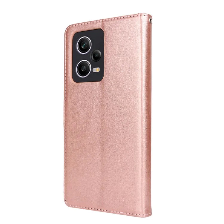For Xiaomi Redmi Note 12 Pro 5G / Redmi Note 12 Pro Speed 5G /  Poco X5 Pro 5G Cover R61 Texture Leather Stand Case