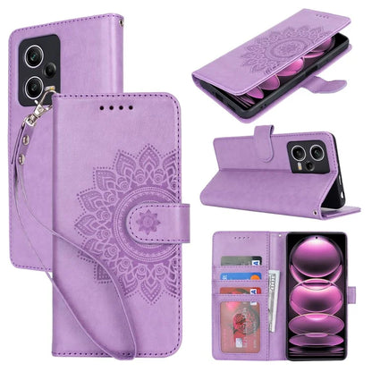 For Xiaomi Redmi Note 12 Pro 5G / Redmi Note 12 Pro Speed 5G /  Poco X5 Pro 5G Cover R61 Texture Leather Stand Case