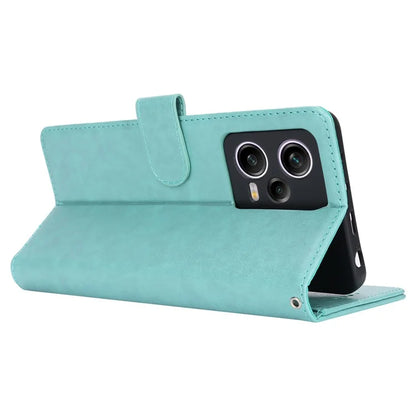 For Xiaomi Redmi Note 12 Pro 5G / Redmi Note 12 Pro Speed 5G /  Poco X5 Pro 5G Cover R61 Texture Leather Stand Case