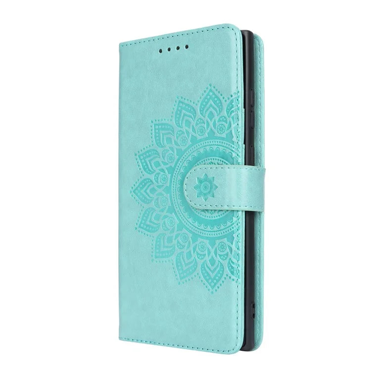 For Samsung Galaxy S23 Ultra Case R61 Texture PU Leather+TPU Phone Protector with Hand Strap