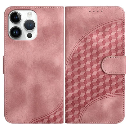 YX0060 For iPhone 15 Pro Max Phone Case Wallet PU Leather Cover