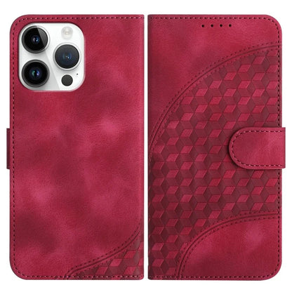 YX0060 For iPhone 15 Pro Max Phone Case Wallet PU Leather Cover
