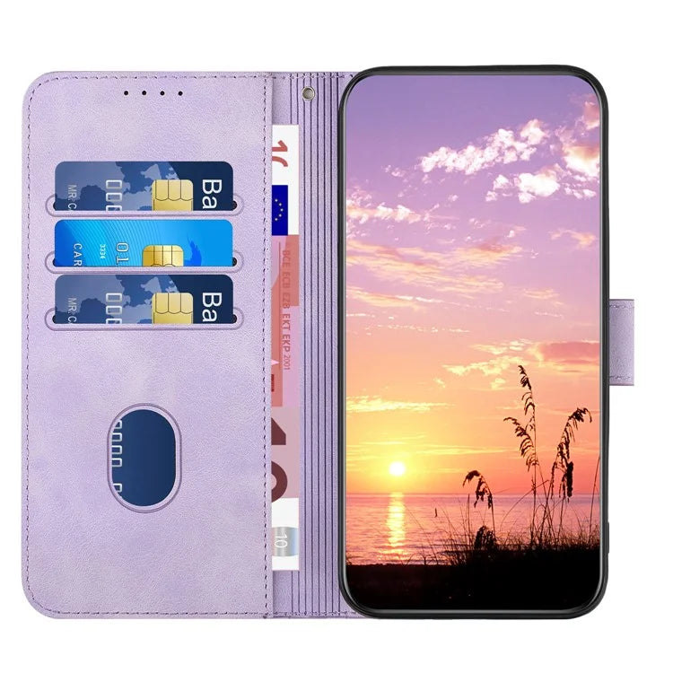 YX0060 For iPhone 14 Pro Max Leather Case Elephant Head Pattern Phone Wallet Cover