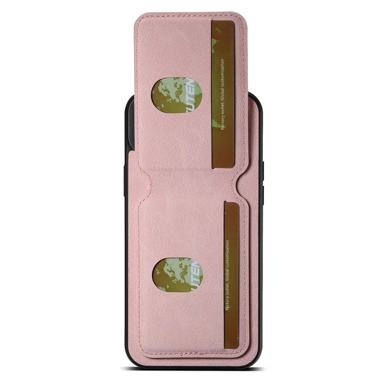 SUTENI H02 For iPhone 13 6.1 inch Case Litchi Texture Vertical Flip Kickstand Phone Cover