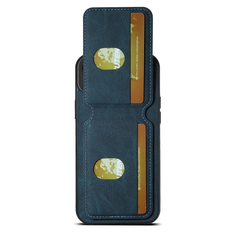 SUTENI H02 For iPhone 13 6.1 inch Case Litchi Texture Vertical Flip Kickstand Phone Cover