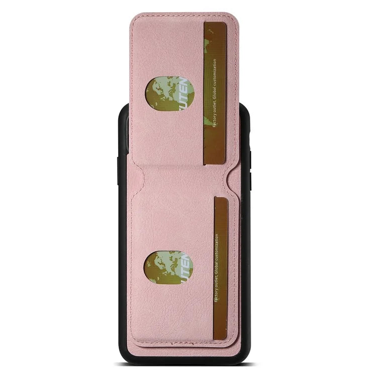 SUTENI H02 For iPhone X / XS 5.8 inch Litchi Texture Case PU Leather+TPU Vertical Flip Phone Cover