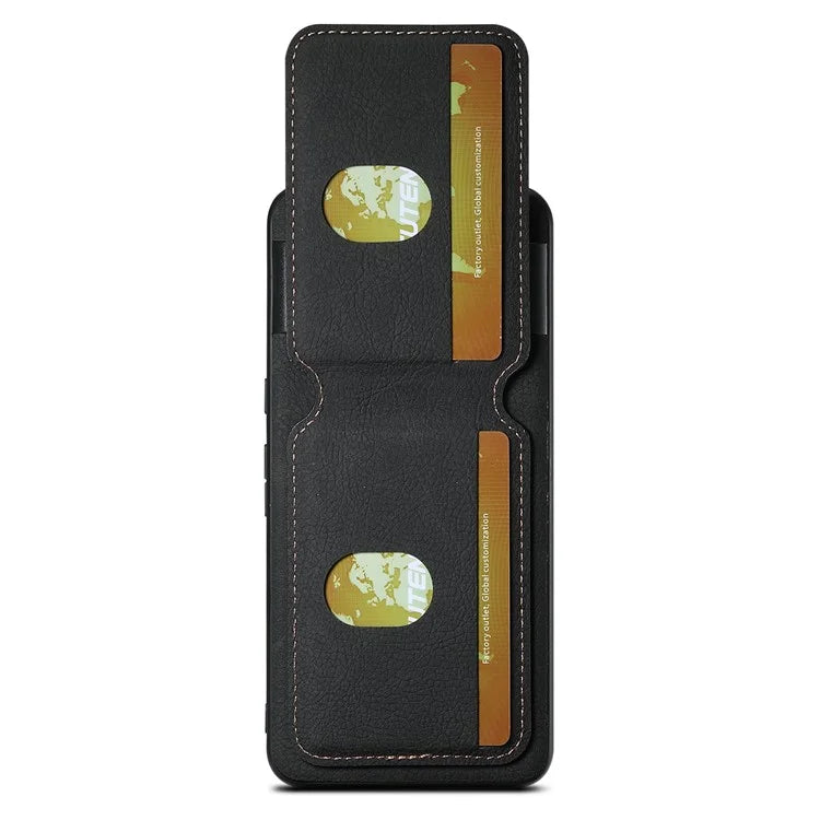 SUTENI H02 For Google Pixel 8 Pro Litchi Texture Case Vertical Flip Card Holder Protective Back Cover