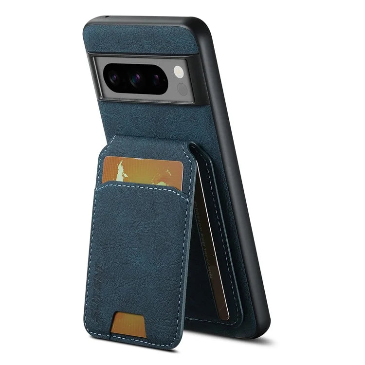 SUTENI H02 For Google Pixel 8 Pro Litchi Texture Case Vertical Flip Card Holder Protective Back Cover