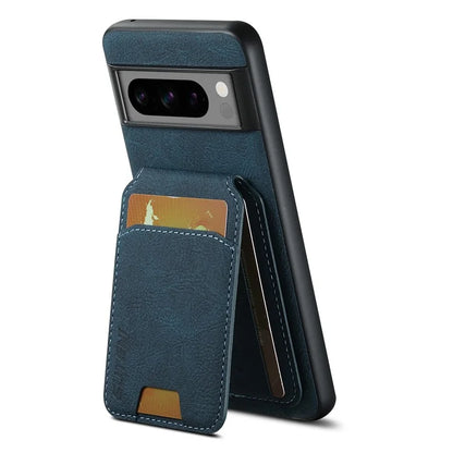 SUTENI H02 For Google Pixel 8 Pro Litchi Texture Case Vertical Flip Card Holder Protective Back Cover