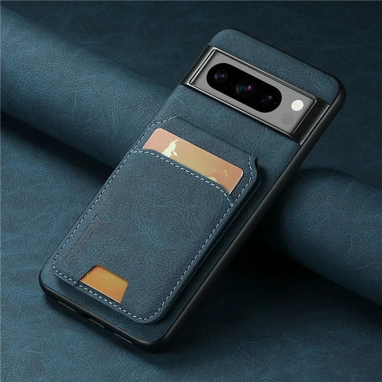 SUTENI H02 For Google Pixel 8 Pro Litchi Texture Case Vertical Flip Card Holder Protective Back Cover