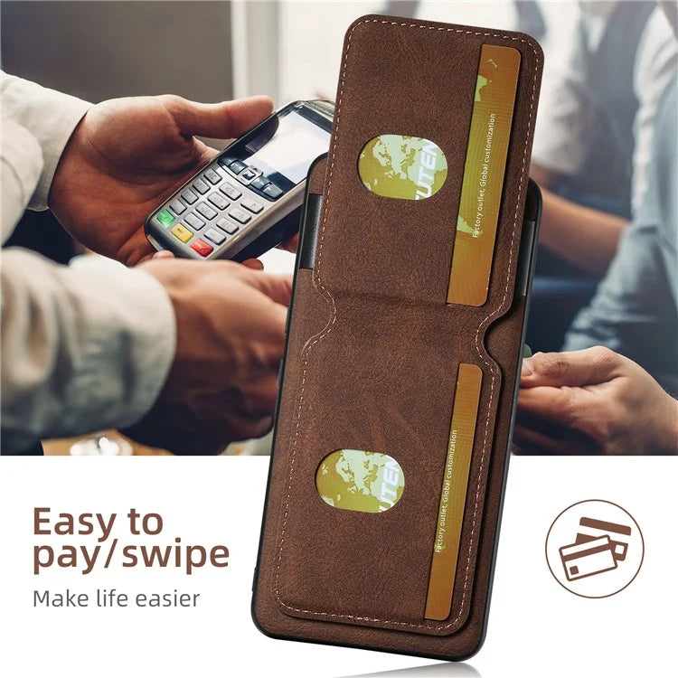 SUTENI H02 For Google Pixel 8 Pro Litchi Texture Case Vertical Flip Card Holder Protective Back Cover