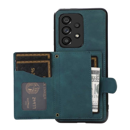 For Samsung Galaxy A13 4G / 5G Cell Phone Case Card Holder TPU+PU Leather Phone Shell