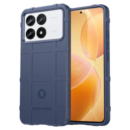 For Xiaomi Redmi K70 Pro 5G / K70 5G Case Square Grid Texture TPU Phone Cover