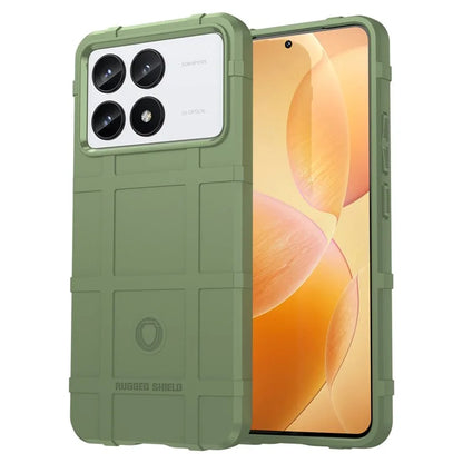 For Xiaomi Redmi K70 Pro 5G / K70 5G Case Square Grid Texture TPU Phone Cover