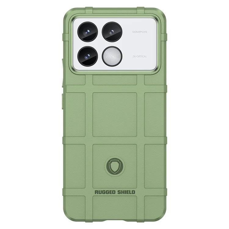 For Xiaomi Redmi K70 Pro 5G / K70 5G Case Square Grid Texture TPU Phone Cover