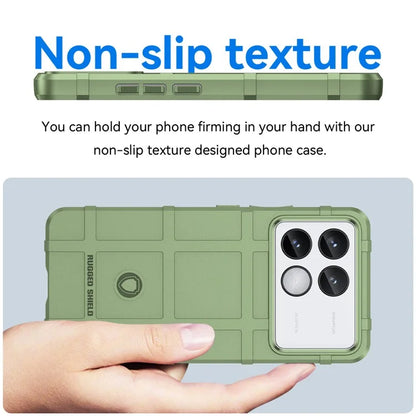 For Xiaomi Redmi K70 Pro 5G / K70 5G Case Square Grid Texture TPU Phone Cover