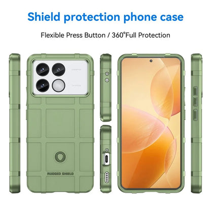 For Xiaomi Redmi K70 Pro 5G / K70 5G Case Square Grid Texture TPU Phone Cover