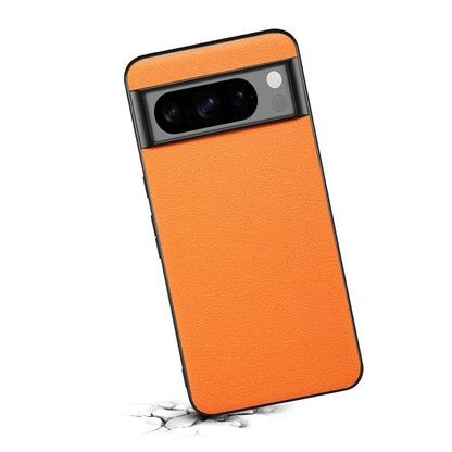 For Google Pixel 8 Pro Case Anti-fall PC+TPU+PU Leather Calf Texture Mobile Phone Protector
