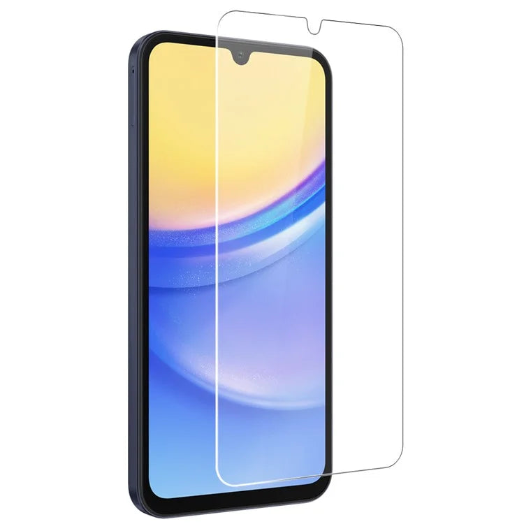 NORTHJO For Samsung Galaxy A15 5G / 4G Soft TPU Case with Tempered Glass Screen Protector