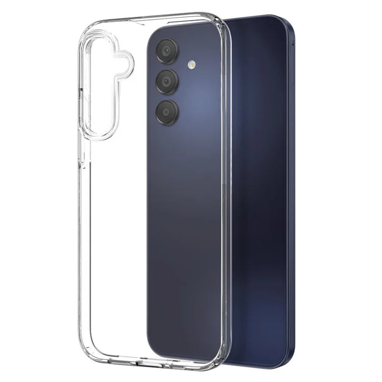 NORTHJO For Samsung Galaxy A15 5G / 4G Soft TPU Case with Tempered Glass Screen Protector