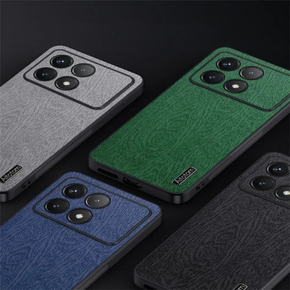 Back Cover for Xiaomi Redmi K70 5G / K70 Pro 5G , Wood Grain Cell Phone Case