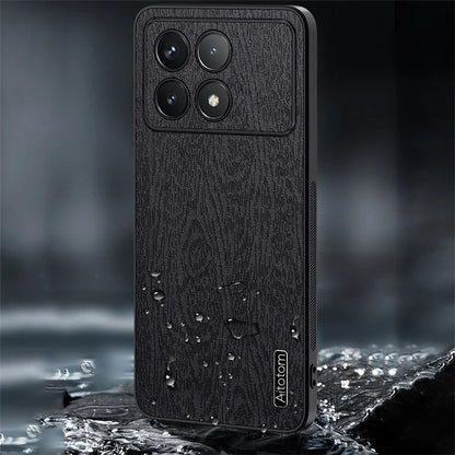 Back Cover for Xiaomi Redmi K70 5G / K70 Pro 5G , Wood Grain Cell Phone Case