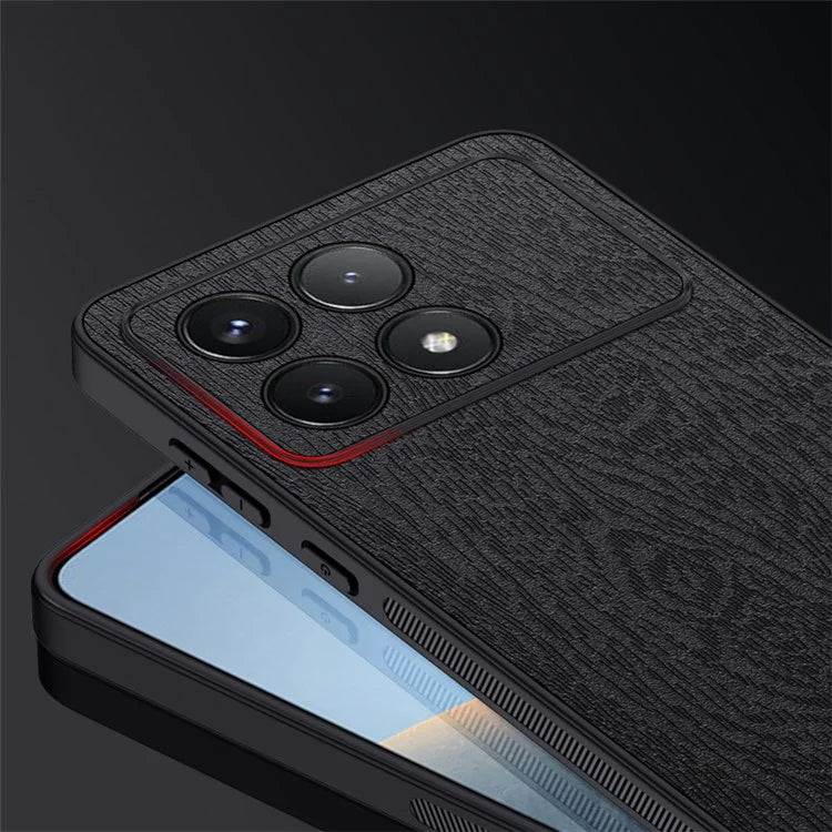 Back Cover for Xiaomi Redmi K70 5G / K70 Pro 5G , Wood Grain Cell Phone Case
