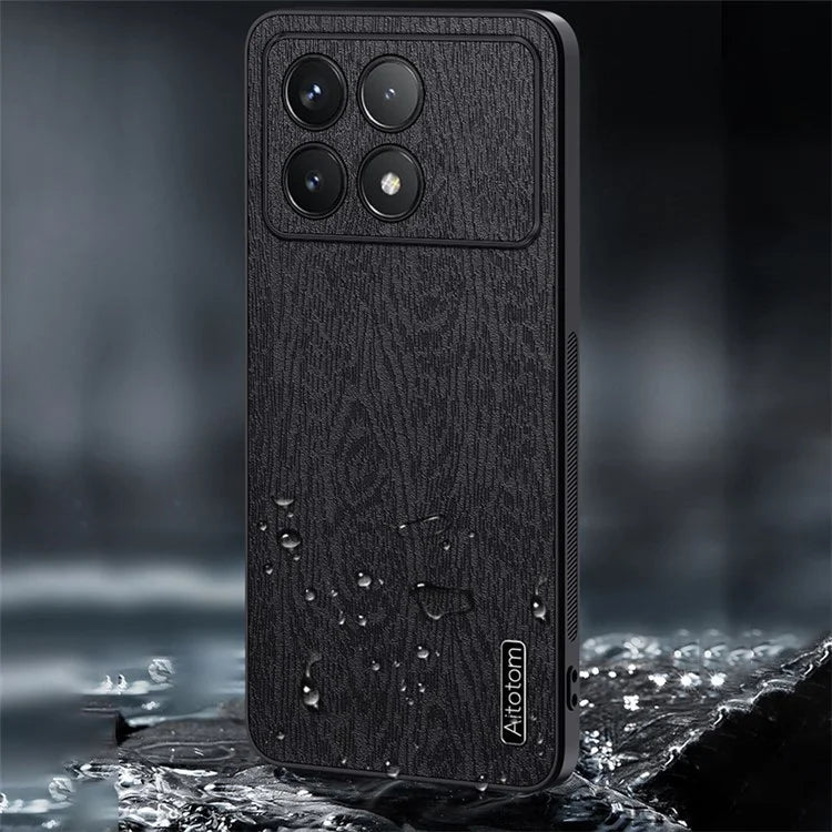 Back Cover for Xiaomi Redmi K70 5G / K70 Pro 5G , Wood Grain Cell Phone Case