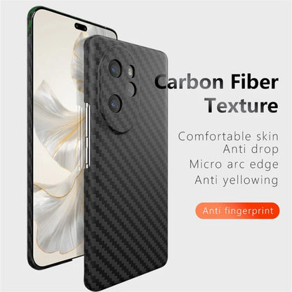 For Honor 100 Pro 5G Cell Phone Case Splicing Color Scratch-resistant Hard PC Back Shell+Green