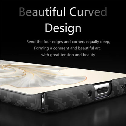For Honor 100 Pro 5G Cell Phone Case Splicing Color Scratch-resistant Hard PC Back Shell+Green