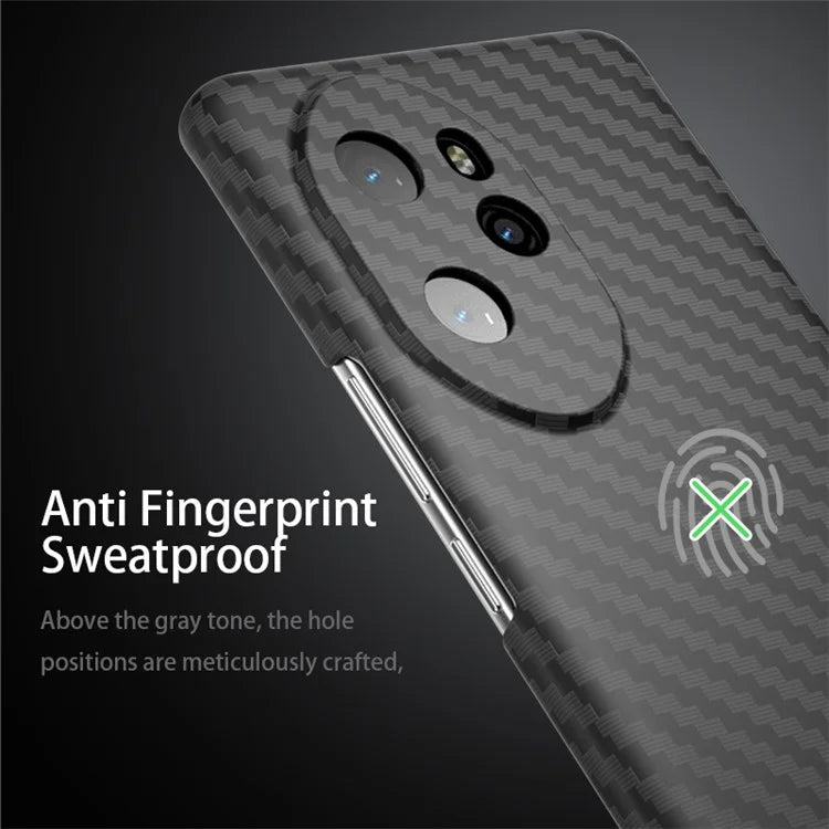 For Honor 100 Pro 5G Cell Phone Case Splicing Color Scratch-resistant Hard PC Back Shell+Green