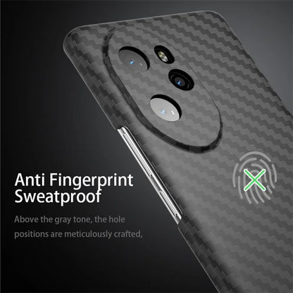 For Honor 100 Pro 5G Cell Phone Case Splicing Color Scratch-resistant Hard PC Back Shell+Green