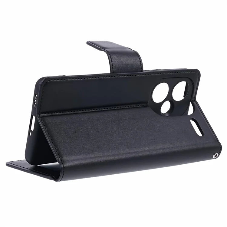 HANMAN Mill Series for Xiaomi Redmi Note 13 Pro+ 5G Case PU Leather Wallet Phone Stand Cover