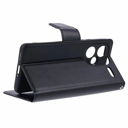 HANMAN Mill Series for Xiaomi Redmi Note 13 Pro+ 5G Case PU Leather Wallet Phone Stand Cover