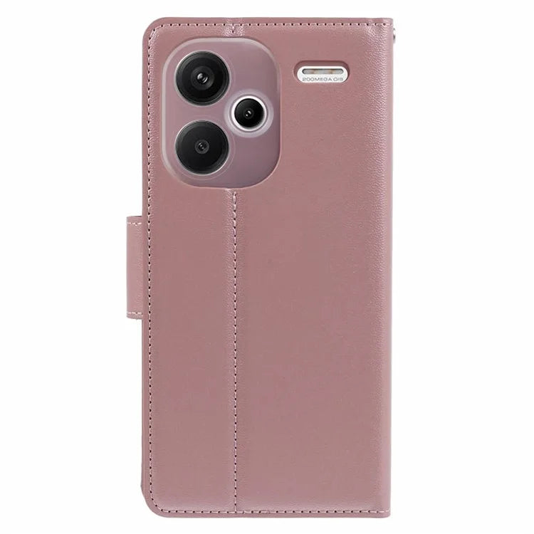 HANMAN Mill Series for Xiaomi Redmi Note 13 Pro+ 5G Case PU Leather Wallet Phone Stand Cover