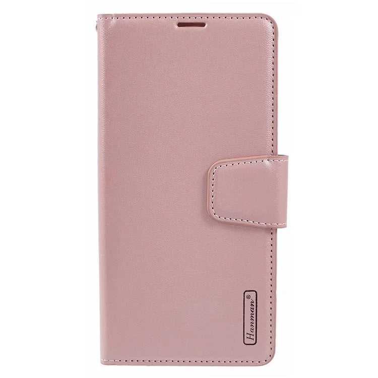 HANMAN Mill Series Phone Shell for Xiaomi 14 Case Wallet PU Leather Stand Cover