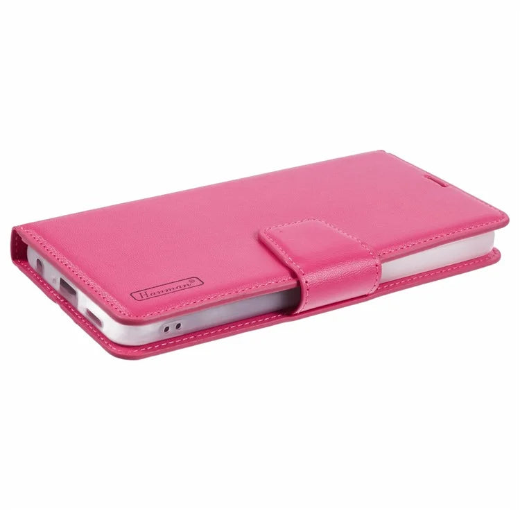 HANMAN Mill Series for Xiaomi Redmi Note 13 Pro 5G  /  Poco X6 5G Case PU Leather Phone Cover Wallet