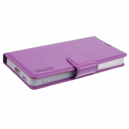 HANMAN Mill Series for Xiaomi Redmi Note 13 Pro 5G  /  Poco X6 5G Case PU Leather Phone Cover Wallet
