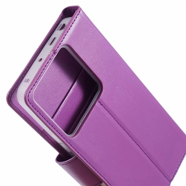 HANMAN Mill Series for Xiaomi Redmi Note 13 Pro 5G  /  Poco X6 5G Case PU Leather Phone Cover Wallet
