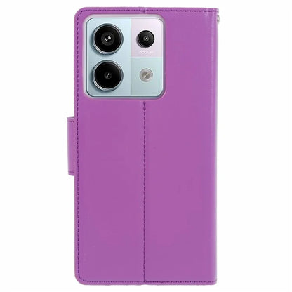 HANMAN Mill Series for Xiaomi Redmi Note 13 Pro 5G  /  Poco X6 5G Case PU Leather Phone Cover Wallet