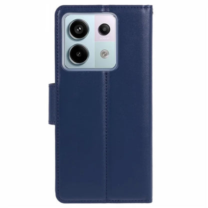 HANMAN Mill Series for Xiaomi Redmi Note 13 Pro 5G  /  Poco X6 5G Case PU Leather Phone Cover Wallet