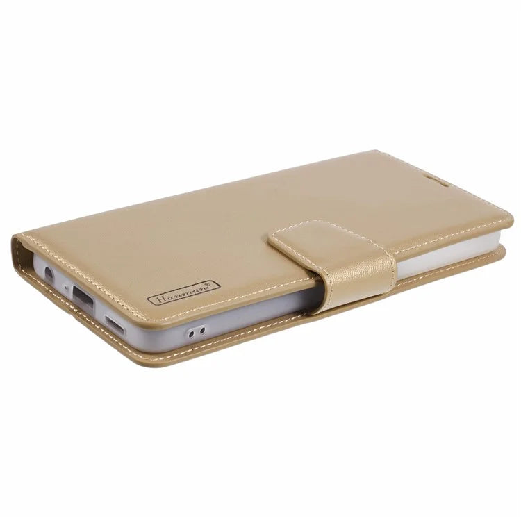 HANMAN Mill Series for Xiaomi Redmi Note 13 Pro 5G  /  Poco X6 5G Case PU Leather Phone Cover Wallet
