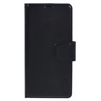 HANMAN Mill Series Phone Cover for Xiaomi Redmi Note 13 5G Case PU Leather Phone Shell Wallet