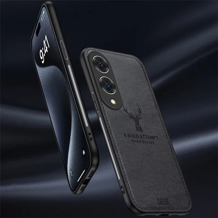 For vivo Y17s 4G Phone Case Soft Texture Deer Pattern Cover