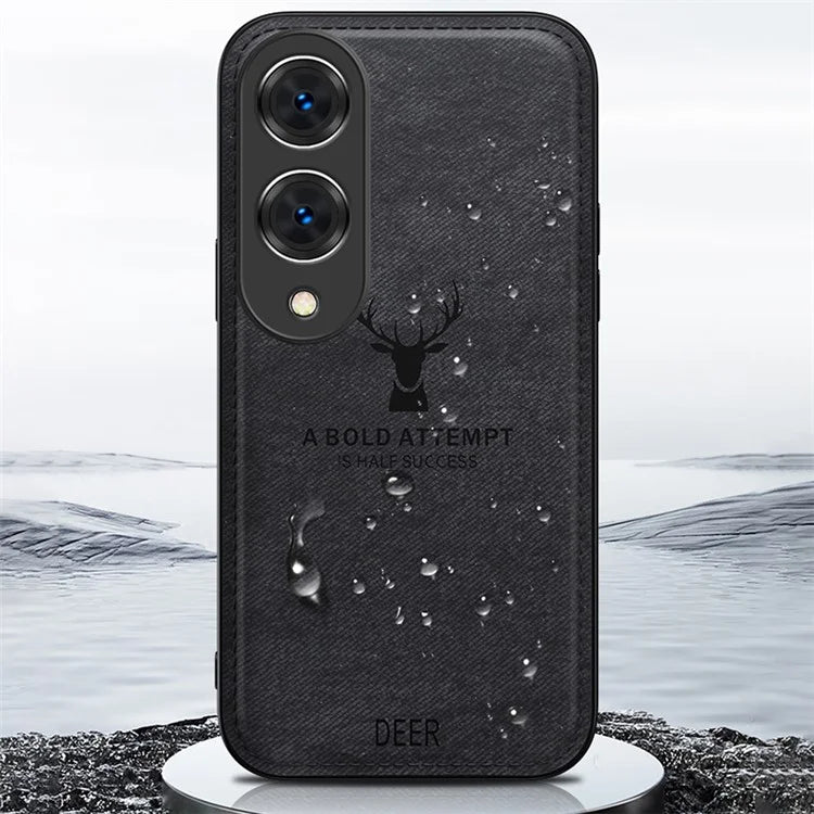 For vivo Y17s 4G Phone Case Soft Texture Deer Pattern Cover