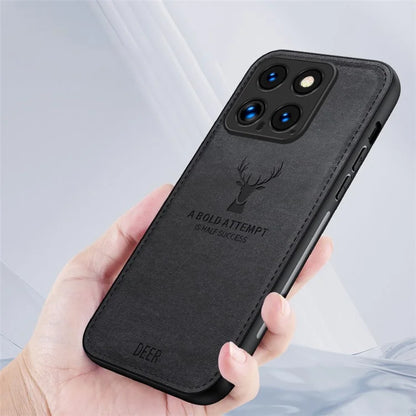 For Xiaomi 14 Phone Case Deer Pattern Back Cover Enhanced Camera Lens Protection