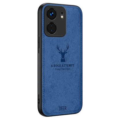 For Xiaomi Redmi 13C 4G / Poco C65 4G Phone Case Deer Pattern Cloth Textured Anti-Slip
