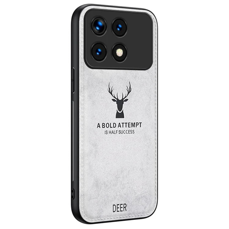 For Xiaomi Redmi K70E 5G / Poco X6 Pro 5G Protective Cover Deer Pattern Drop Proof Protection Phone Case