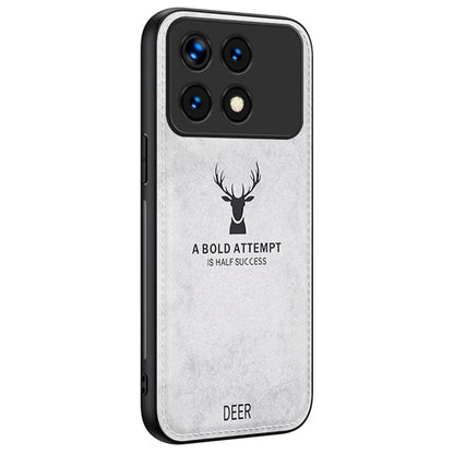 For Xiaomi Redmi K70E 5G / Poco X6 Pro 5G Protective Cover Deer Pattern Drop Proof Protection Phone Case